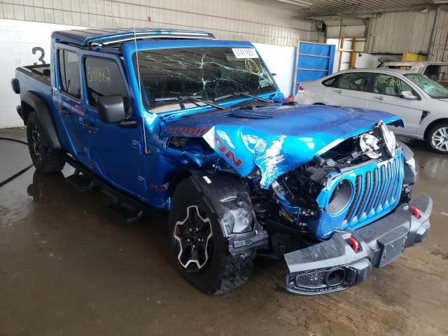 1C6JJTBG1ML536867 - 2021 JEEP GLADIATOR BLUE photo 1