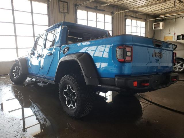 1C6JJTBG1ML536867 - 2021 JEEP GLADIATOR BLUE photo 3