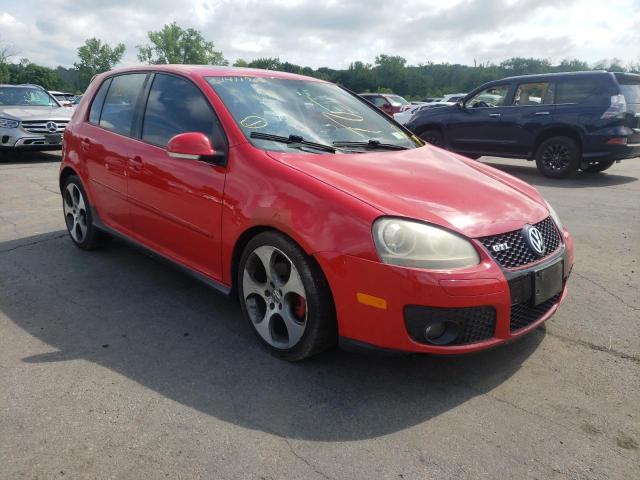 WVWGV71K27W251277 - 2007 VOLKSWAGEN NEW GTI RED photo 1