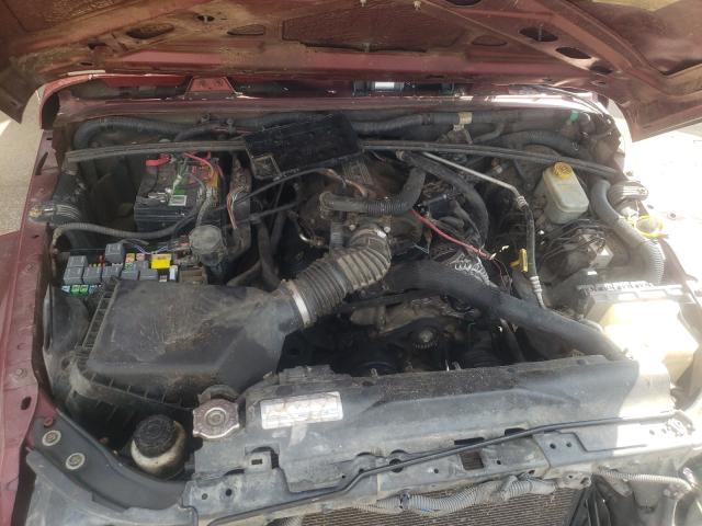 1J8GA59187L140528 - 2007 JEEP WRANGLER S 红色 照片 7