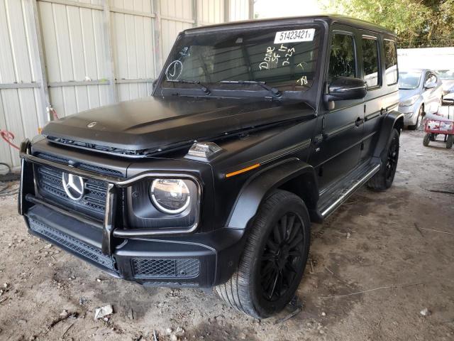 W1NYC6BJ5LX355589 - 2020 MERCEDES-BENZ G 550 BLACK photo 2