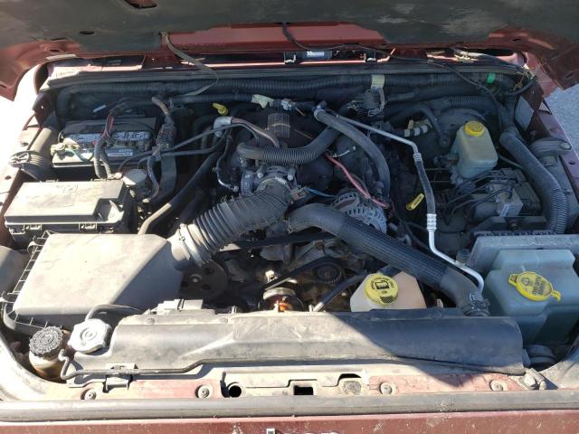1J4GA59167L151030 - 2007 JEEP WRANGLER S MAROON photo 7