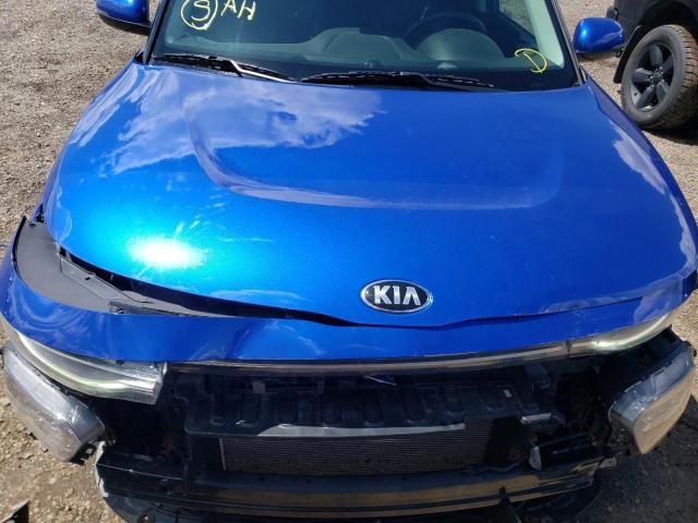 KNDJ33AU8M7764755 - 2021 KIA SOUL EX BLUE photo 7