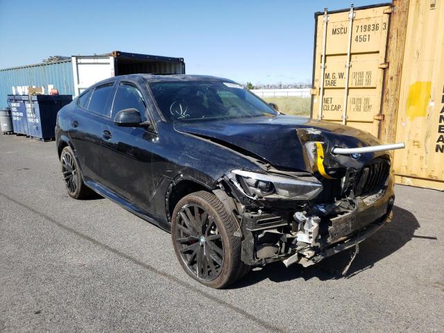 5UXCY8C09N9K88134 - 2022 BMW X6 M50I BLACK photo 1