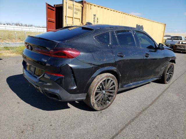 5UXCY8C09N9K88134 - 2022 BMW X6 M50I BLACK photo 4