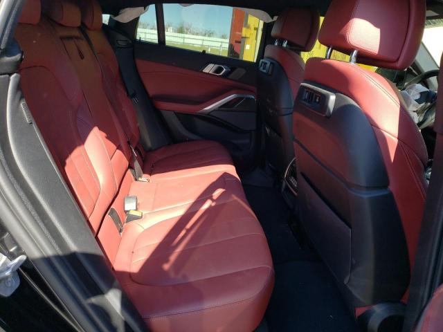 5UXCY8C09N9K88134 - 2022 BMW X6 M50I BLACK photo 6
