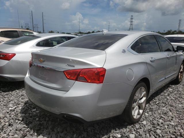 2G1125S30J9149611 - 2018 CHEVROLET IMPALA PRE ვერცხლისფერი ფოტო 4