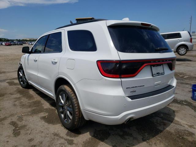 1C4RDHDGXHC736925 - 2017 DODGE DURANGO GT WHITE photo 3