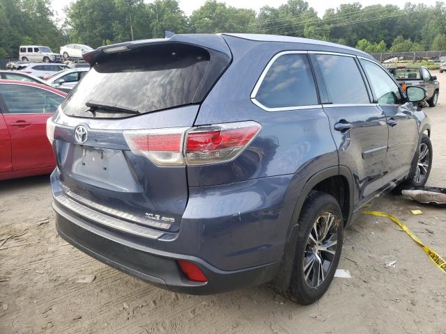 5TDJKRFH3GS238707 - 2016 TOYOTA HIGHLANDER XLE  photo 4