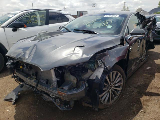 3LN6L5LU8HR626657 - 2017 LINCOLN MKZ HYBRID BLACK photo 2