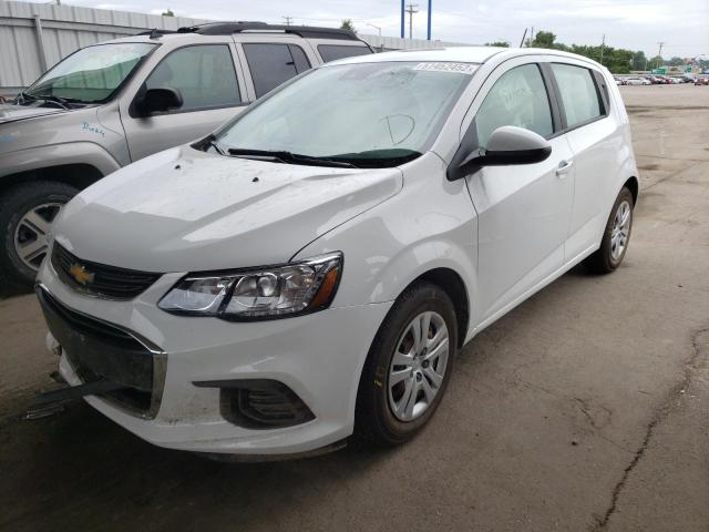 1G1JG6SB7L4111944 - 2020 CHEVROLET SONIC WHITE photo 2