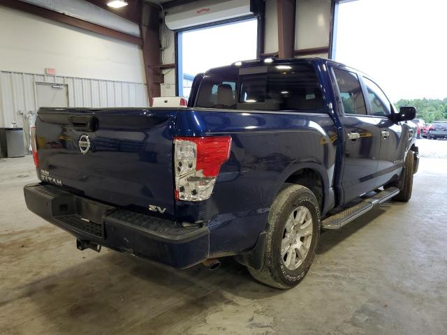 1N6AA1E68HN517708 - 2017 NISSAN TITAN SV BLUE photo 4