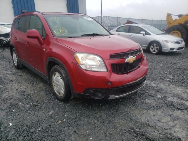 KL77P2EM7CK574943 - 2012 CHEVROLET ORLANDO LT BURGUNDY photo 1