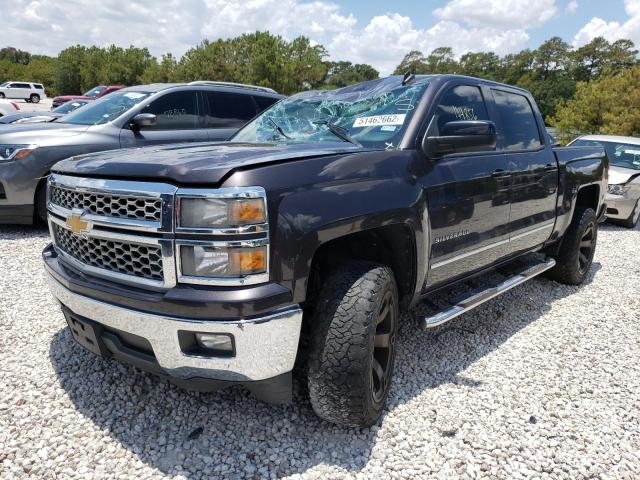 3GCPCREC5EG552299 - 2014 CHEVROLET SILVERADO GRAY photo 2