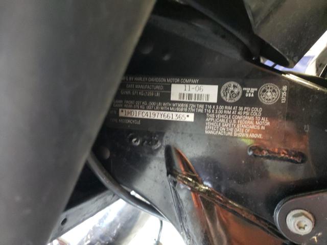 1HD1FC4197Y661365 - 2007 HARLEY-DAVIDSON FLHTCUI 紫色 照片 10