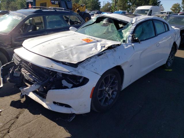 2C3CDXJG4JH321434 - 2018 DODGE CHARGER GT WHITE photo 2