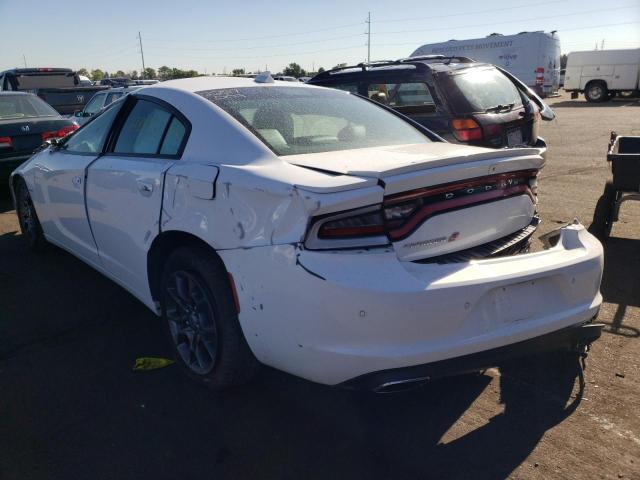 2C3CDXJG4JH321434 - 2018 DODGE CHARGER GT WHITE photo 3