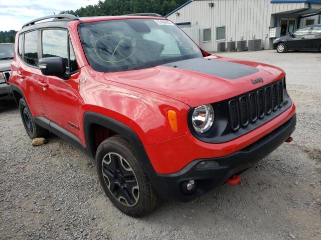 ZACCJBCTXFPC31518 - 2015 JEEP RENEGADE T RED photo 1