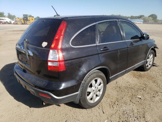 JHLRE38717C027988 - 2007 HONDA CR-V EXL BLACK photo 4