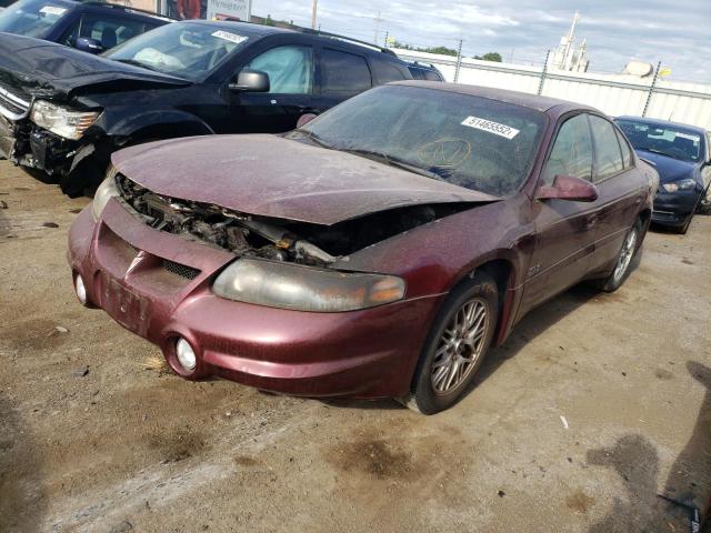 1G2HY54K4Y4210128 - 2000 PONTIAC BONNEVILLE BURN photo 2