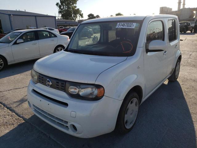 JN8AZ2KR9ET350707 - 2014 NISSAN CUBE S WHITE photo 2