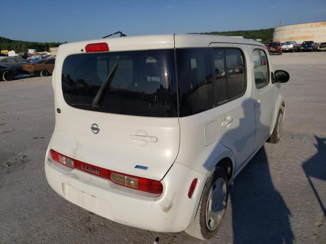 JN8AZ2KR9ET350707 - 2014 NISSAN CUBE S WHITE photo 4