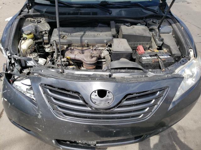 4T1BE46K78U779648 - 2008 TOYOTA CAMRY CE CHARCOAL photo 7