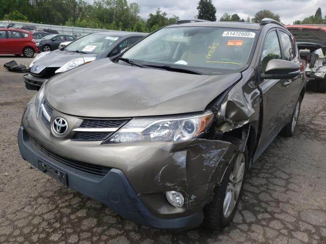 2T3DFREV2EW219229 - 2014 TOYOTA RAV4 LIMITED  photo 2