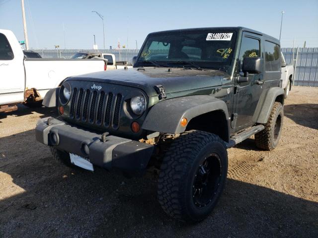 1J4AA2D13BL534525 - 2011 JEEP WRANGLER S BLACK photo 2