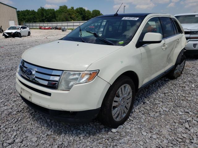 2FMDK49C18BA93987 - 2008 FORD EDGE WHITE photo 2