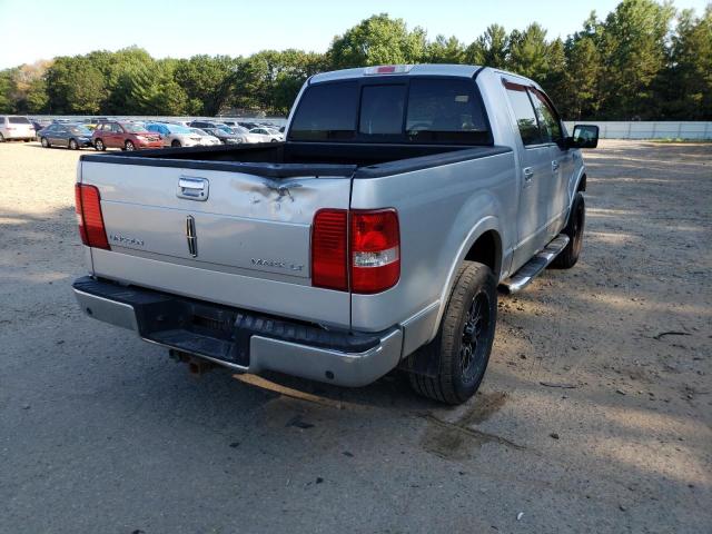 5LTPW18566FJ04465 - 2006 LINCOLN MARK LT SILVER photo 4