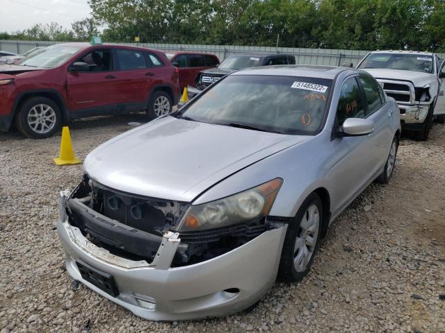 1HGCP36808A028895 - 2008 HONDA ACCORD EXL SILVER photo 2