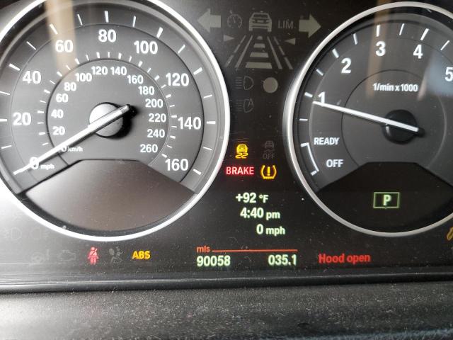 WBA3B9G50DNR90070 - 2013 BMW 335 XI BLACK photo 8