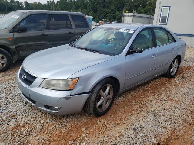 5NPEU46F06H140283 - 2006 HYUNDAI SONATA GLS BLUE photo 2