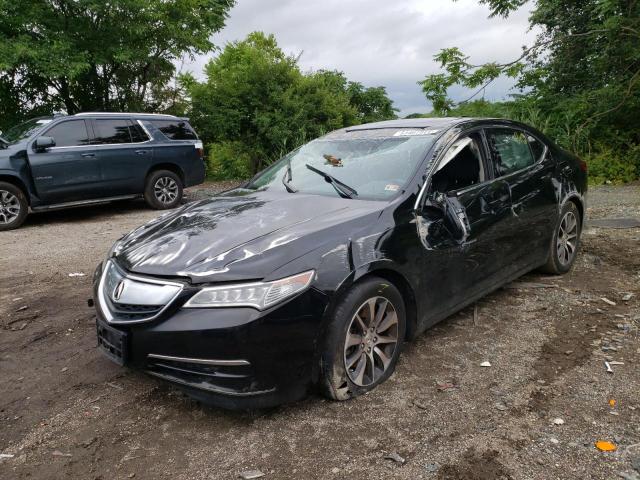 19UUB1F31HA000888 - 2017 ACURA TLX BLACK photo 2