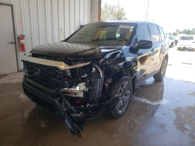 5FNYF7H58NB005093 - 2022 HONDA PASSPORT E 黑色 照片 2