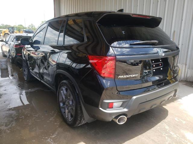 5FNYF7H58NB005093 - 2022 HONDA PASSPORT E 黑色 照片 3
