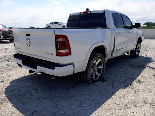 1C6SRFHT4LN227352 - 2020 RAM 1500 LIMIT WHITE photo 4