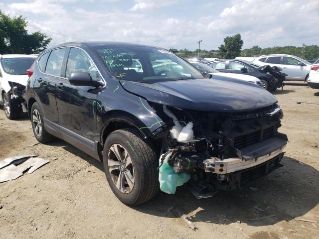 2HKRW5H37JH413216 - 2018 HONDA CR-V LX BLACK photo 1