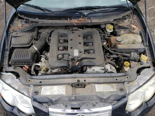 2C3AE76K84H676306 - 2004 CHRYSLER 300M SPECI BLACK photo 7