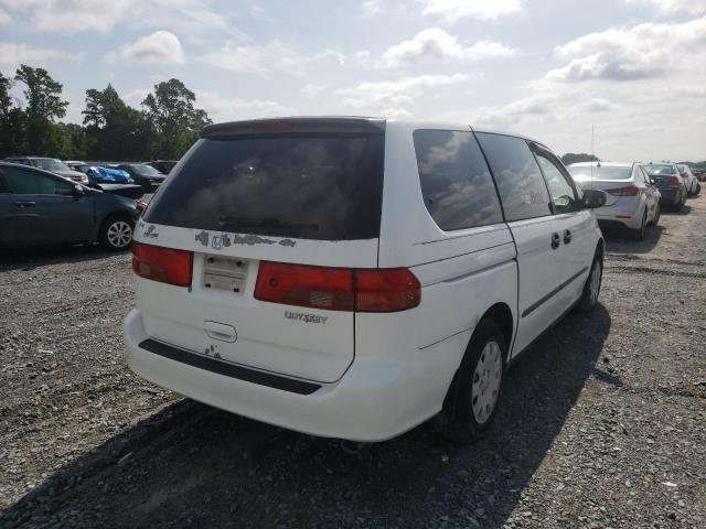 2HKRL1853YH605360 - 2000 HONDA ODYSSEY LX WHITE photo 4