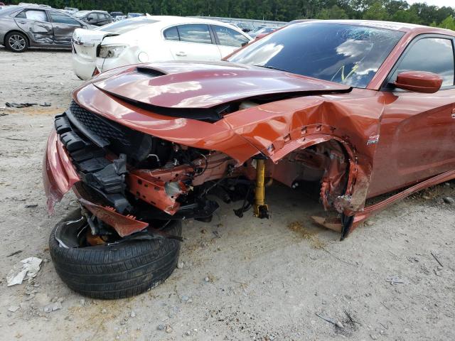 2C3CDXGJ4LH244201 - 2020 DODGE CHARGER SC RED photo 9