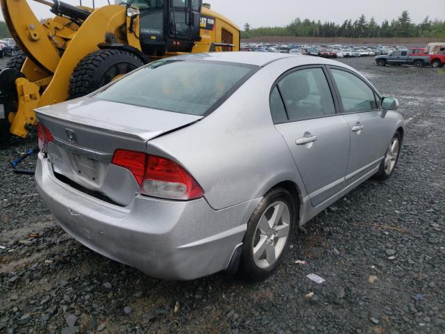 2HGFA1F68AH032945 - 2010 HONDA CIVIC LX-S SILVER photo 4