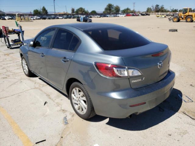 JM1BL1VP6D1784874 - 2013 MAZDA 3 I BLUE photo 3