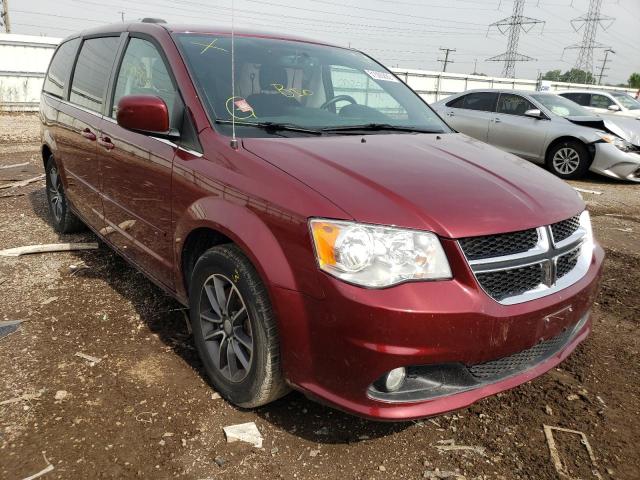 2C4RDGCG0HR554587 - 2017 DODGE GRAND CARAVAN SXT  photo 1