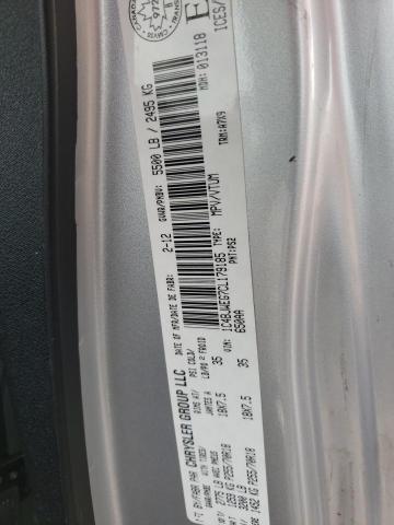 1C4BJWEG7CL179185 - 2012 JEEP WRANGLER S ვერცხლისფერი ფოტო 10