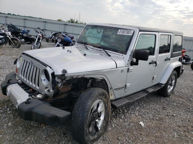 1C4BJWEG7CL179185 - 2012 JEEP WRANGLER S ვერცხლისფერი ფოტო 2