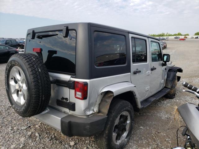 1C4BJWEG7CL179185 - 2012 JEEP WRANGLER S ვერცხლისფერი ფოტო 4