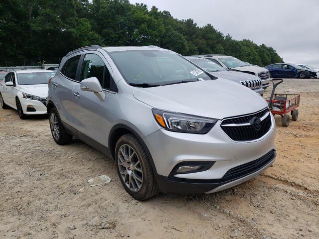 KL4CJ1SB2JB664587 - 2018 BUICK ENCORE SPO SILVER photo 1