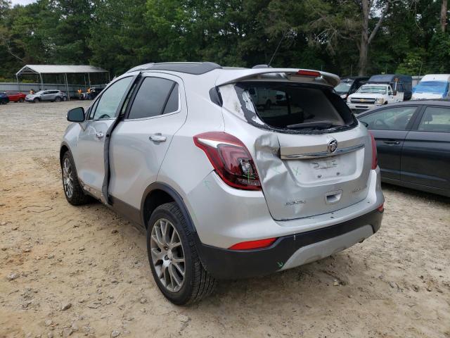 KL4CJ1SB2JB664587 - 2018 BUICK ENCORE SPO SILVER photo 3